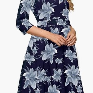 New floral vintage style dress